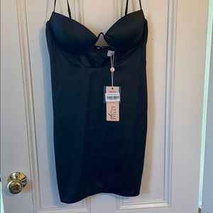 Mini black dress- oh Polly